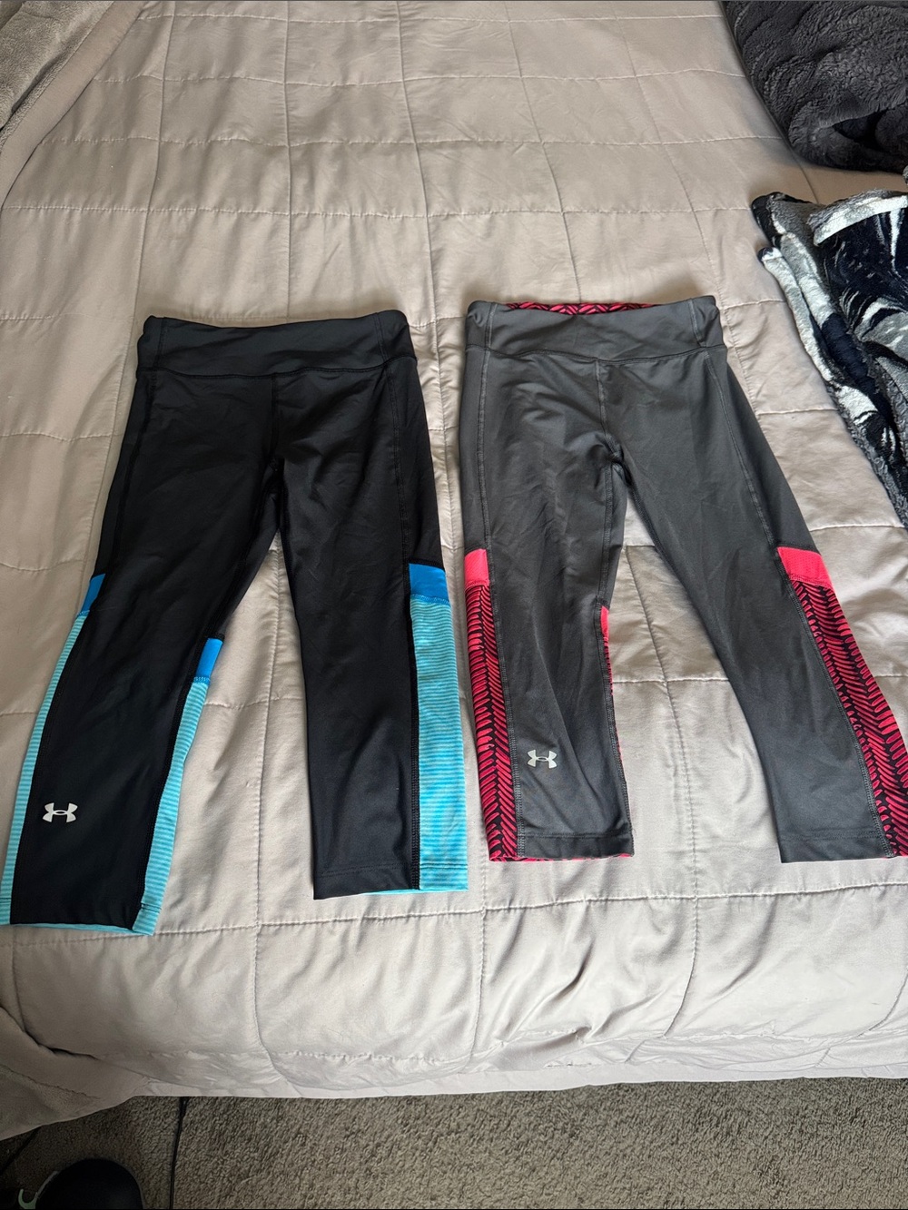 Two for the price of one! Under armor small leggings!